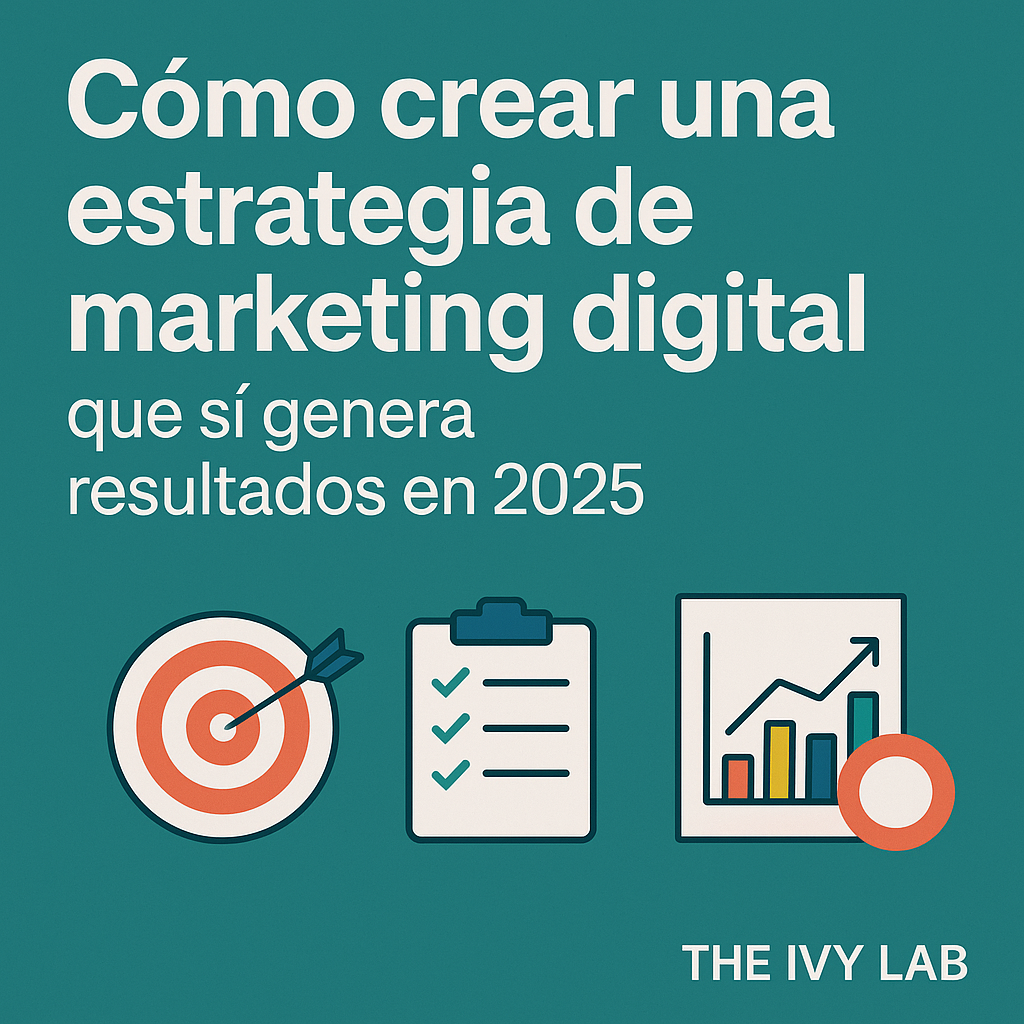 Cómo crear una estrategia de marketing digital que sí genera resultados en 2025