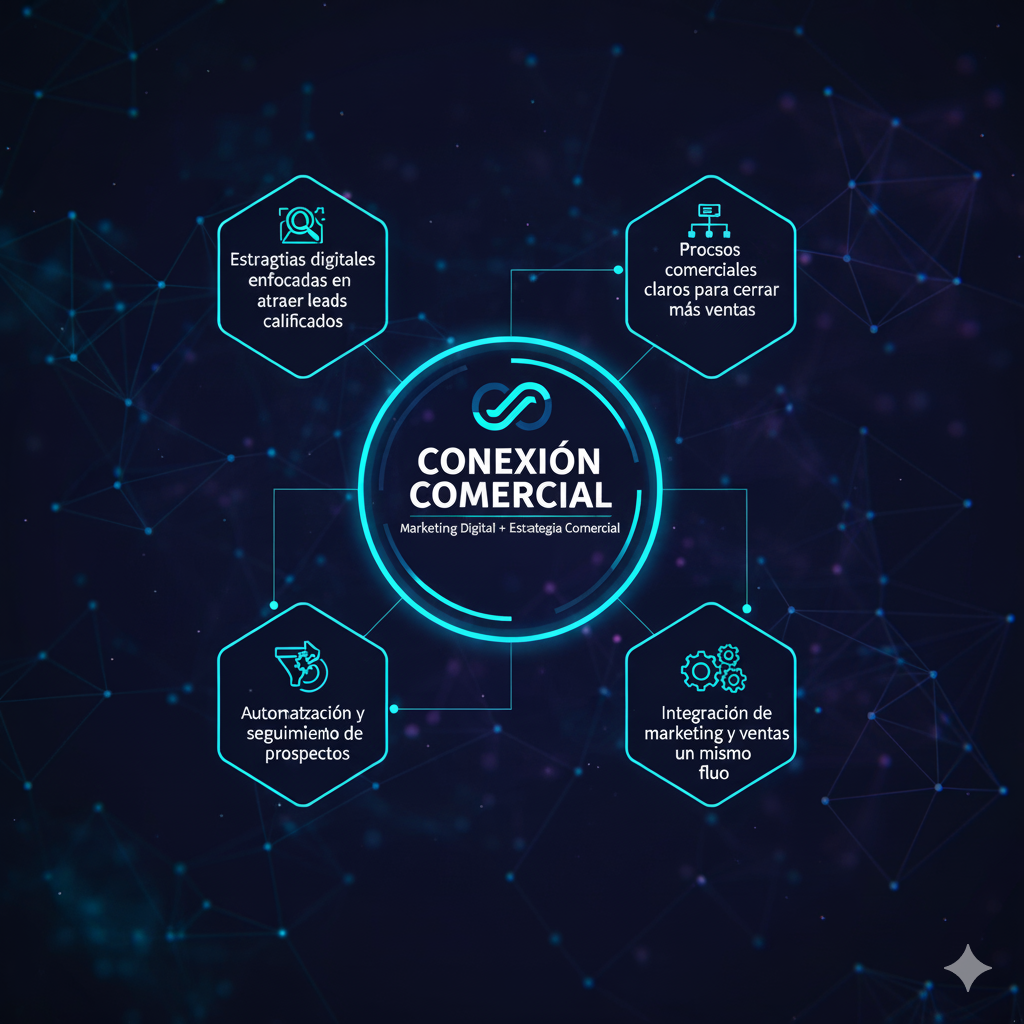 Conexión Comercial (Marketing Digital + Comercial)